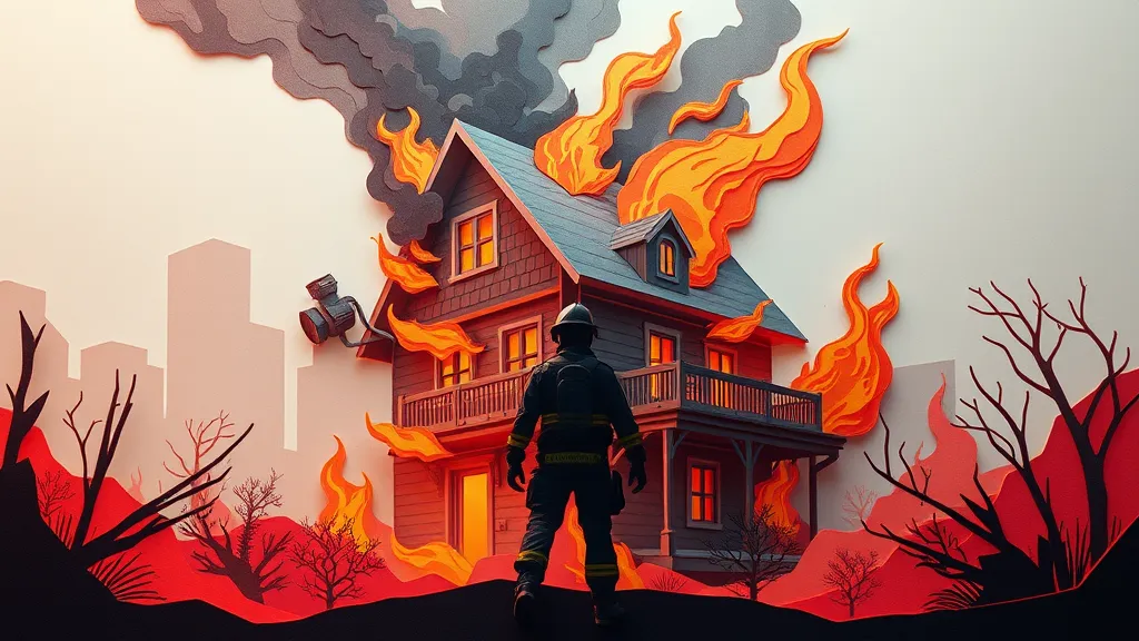 Burning house nightmare fuel