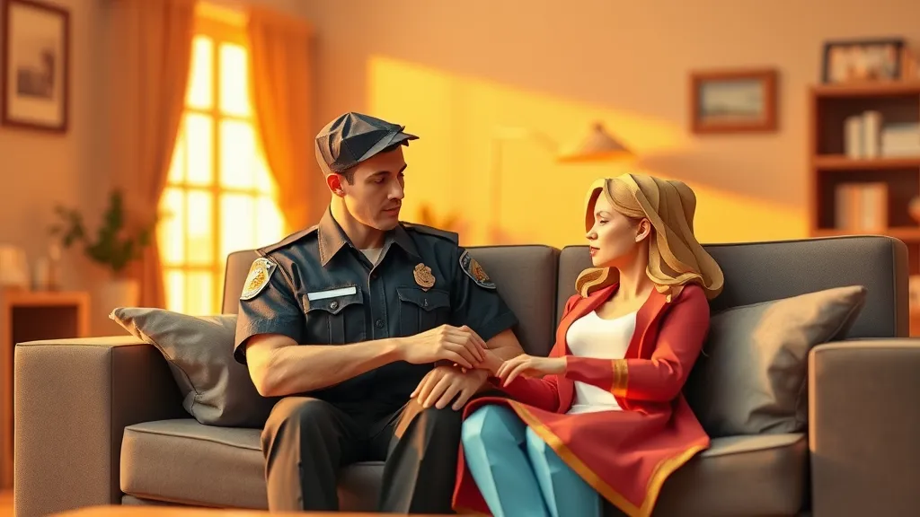 Couple in Empathetic Conversation