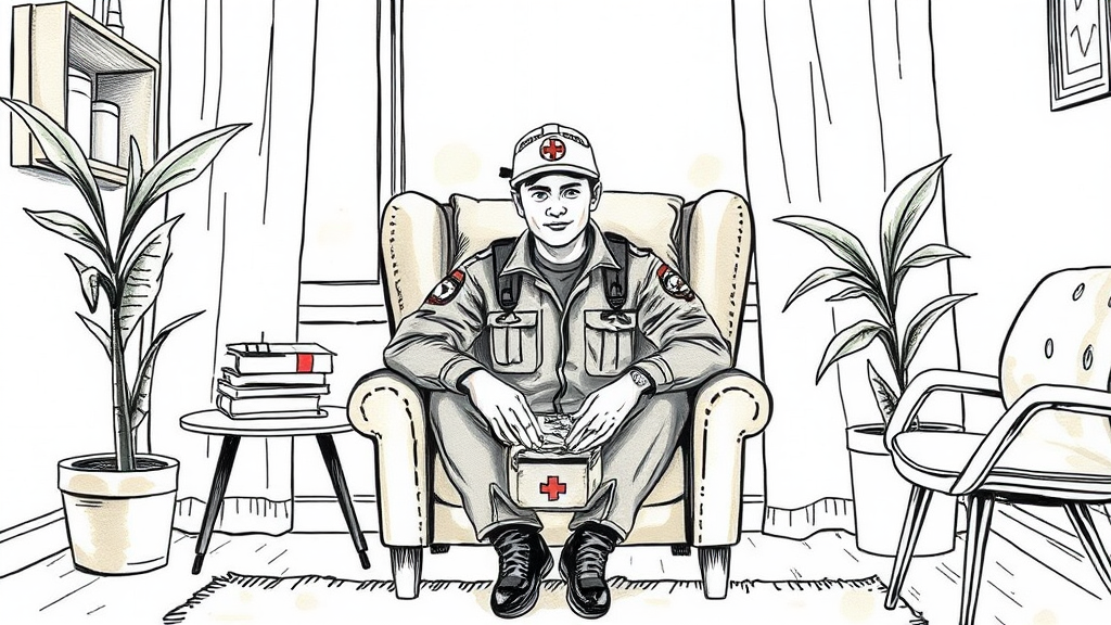 EMTs and paramedics in action