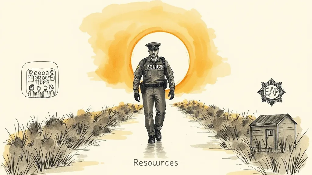 Officer seeking support pathway