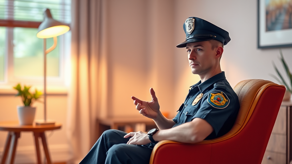 Police officers on duty