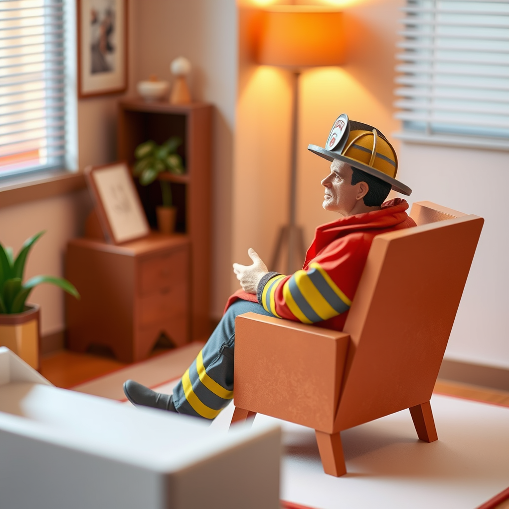 First Responders Supporting Each Other