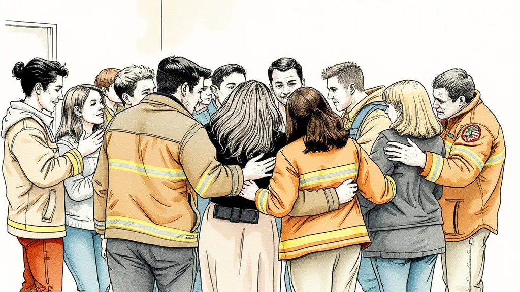 Support Group Embracing