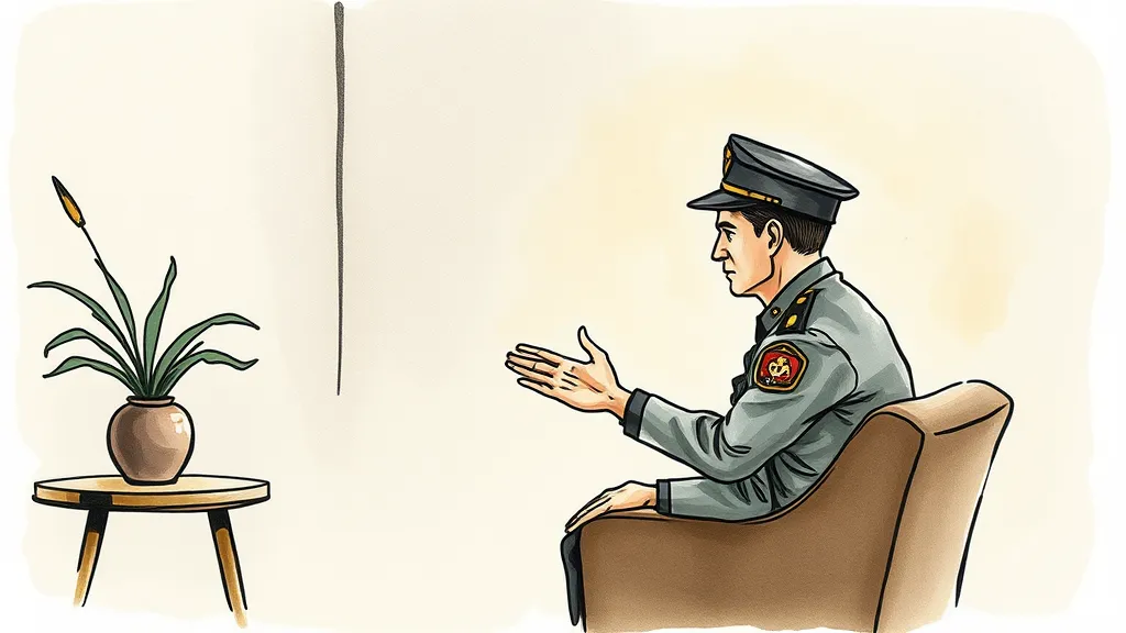 Officer in an EMDR Therapy Session