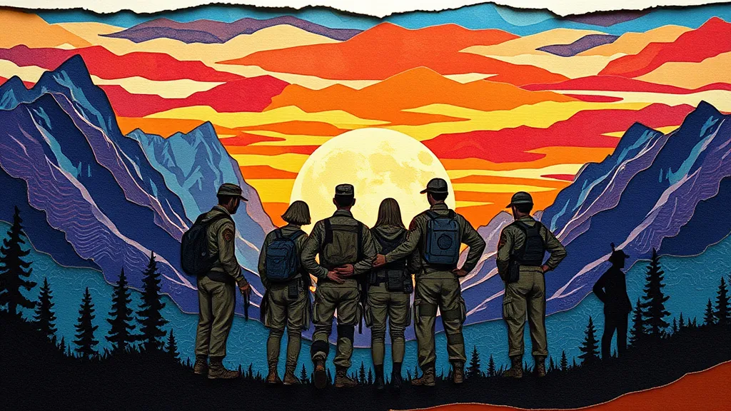 Group of veterans participating in a support session facilitated by Wounded Warriors Canada